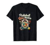 Graphisme de Jukebox rétro Pickleball Groove Machine T-Shirt