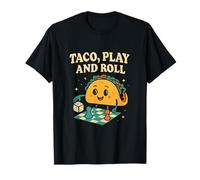 Graphisme de la soirée de Jeu Taco Play and Roll Memory Makers T-Shirt