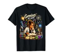 Graphisme de Laboratoire Amusant sur Le génie Scientifique des Filles T-Shirt