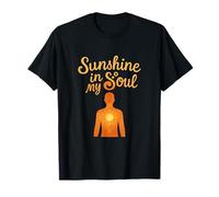 Graphisme de l'équipage de Sunshine in My Soul Good Vibes T-Shirt