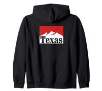 Graphisme de Montagne Vintage Texan rétro des années 90 Sweat à Capuche