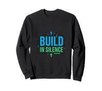 Graphisme de Motivation et d'état d'esprit de réussite intégré en Silence Sweatshirt