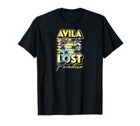 Graphisme de Palmier californien Lost Paradise d'Avila Beach T-Shirt