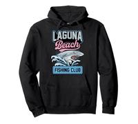 Graphisme de Requin du Club de pêche de Laguna Beach en Californie Sweat à Capuche