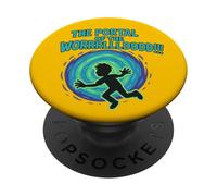 Graphisme de Science-Fiction Amusant Swirl Portal Adventure PopSockets PopGrip Adhésif
