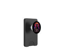 Graphisme de Streetwear Cyberpunk Pit Bull Dog PopSockets PopWallet pour MagSafe