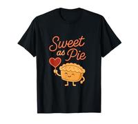 Graphisme de tarte Sweet as Pie Neon Diner T-Shirt