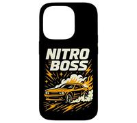 Graphisme de Voiture de Course Nitro Boss Street Coque pour iPhone 14 Pro