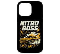 Graphisme de Voiture de Course Nitro Boss Street Coque pour iPhone 14 Pro Max