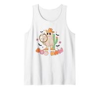 Graphisme d'halloween rétro de Boo Haw, Un fantôme de Cowboy Western Débardeur