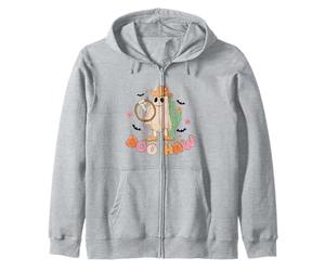 Graphisme d'halloween rétro de Boo Haw, Un fantôme de Cowboy Western Sweat à Capuche