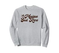 Graphisme DJ en Vinyle La Musique Soul Rare Sweatshirt