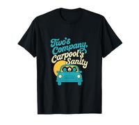 Graphisme écologique rétro Sanity de Two's Company Carpool T-Shirt