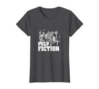 Graphisme emblématique de la Distribution de Films PAPL2625 T-Shirt, Femme, Chiné Foncé, 3XL
