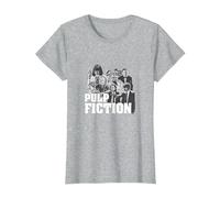 Graphisme emblématique de la Distribution de Films PAPL2625 T-Shirt, Femme, Gris Chiné, 3XL