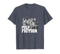 Graphisme emblématique de la Distribution de Films PAPL2625 T-Shirt, Homme, Bleu Chiné, S