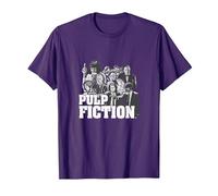 Graphisme emblématique de la Distribution de Films PAPL2625 T-Shirt, Homme, Violet, 3XL