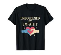 Graphisme féministe Girl Power enhardi par l'empathie T-Shirt