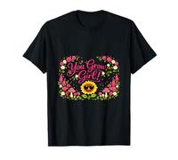 Graphisme Floral Nature de You Grow Girl Cottagecore T-Shirt