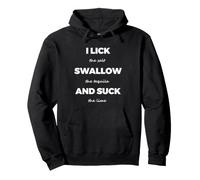 Graphisme Funny Dirty Joke à la Tequila Lick Salt Swallow Sweat à Capuche