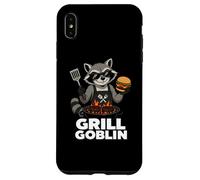 Graphisme Funny Grill Goblin Raccoon BBQ Coque pour iPhone XS Max
