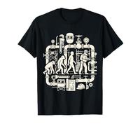 Graphisme Funny Pipefitter Trades de Steamfitter Evolution T-Shirt