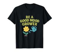 Graphisme Good Vibes Crew Be a Good Mood Grower Garden T-Shirt