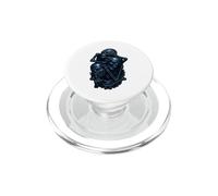 Graphisme Gothique foncé Hear See Speak No Evil Skulls PopSockets PopGrip pour MagSafe