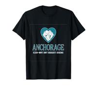Graphisme Iced-Out Bright Inside City Pride d'Anchorage T-Shirt