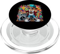 Graphisme illustrant Graffiti Cool Hip Hop Guy PopSockets PopGrip pour MagSafe