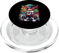 Graphisme illustrant Graffiti Cool Hip Hop Guy PopSockets PopGrip pour MagSafe