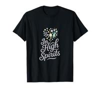 Graphisme in High Spirits Cocktail Heart Party Crew T-Shirt