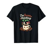 Graphisme Ive Bean Thinking of You Coffee Pun Farm T-Shirt