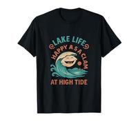 Graphisme « Joyeux comme Une palourde » à High Tide Lake Life T-Shirt