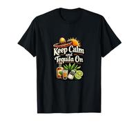 Graphisme Keep Calm and Tequila on Lime Sun T-Shirt