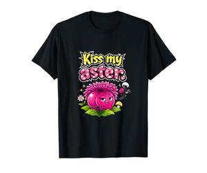 Graphisme Kiss My Aster Plant Parent Cottagecore T-Shirt