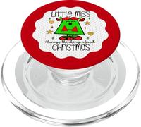 Graphisme Little Always Miss Thinking About Christmas Tree PopSockets PopGrip pour MagSafe