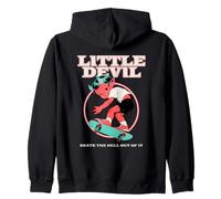 Graphisme Little Devil Skater Sweat à Capuche