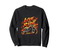 Graphisme Live to Ride Cruiser Freedom Sweatshirt