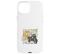 Graphisme Long Road Life Adventure Rider Coque pour iPhone 15 Plus