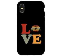 Graphisme Love Bigfoot UFO Coque pour iPhone X/XS