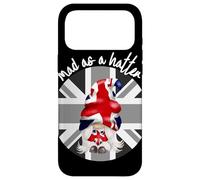 Graphisme Mad as a Hatter Union Jack British GNOME London Coque pour iPhone 17 Pro Max