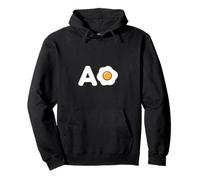 Graphisme Minimaliste avec Un œuf Frit Amusant d'AO Sweat à Capuche