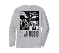 Graphisme Music Lover Collage Jazz Rock Pop Blues 2026 Manche Longue