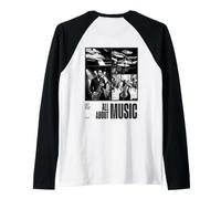 Graphisme Music Lover Collage Jazz Rock Pop Blues 2026 Manche Raglan