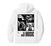 Graphisme Music Lover Collage Jazz Rock Pop Blues 2026 Sweat à Capuche