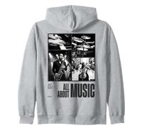 Graphisme Music Lover Collage Jazz Rock Pop Blues 2026 Sweat à Capuche