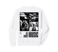 Graphisme Music Lover Collage Jazz Rock Pop Blues 2026 Sweatshirt
