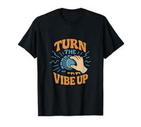 Graphisme Musical de Turn The Vibe Up Festival Squad T-Shirt