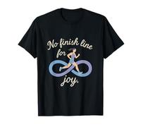 Graphisme No Finish Line for Joy Running Crew T-Shirt